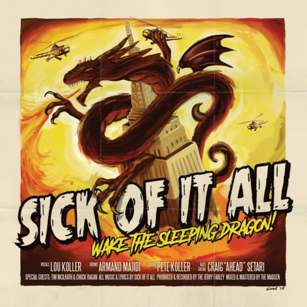 SICK OF IT ALL : WAKE THE SLEEPING DRAGON ! LP 180G