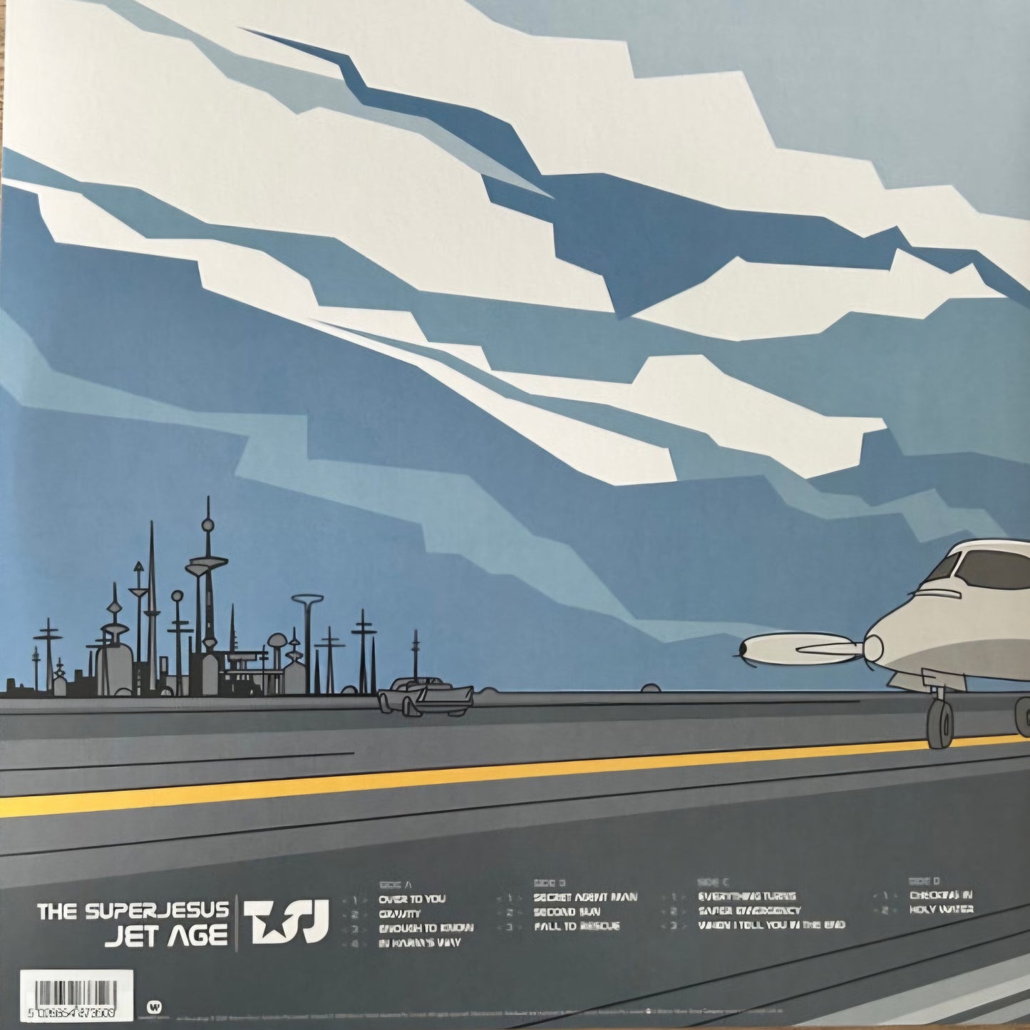 THE SUPERJESUS : JET AGE LTD 25TH ANNIVERSARY 2LP 180G SILVER VINYL