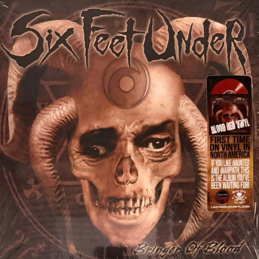 SIX FEET UNDER : BRINGER OF BLOOD LTD LP 180G BLOOD RED VINYL