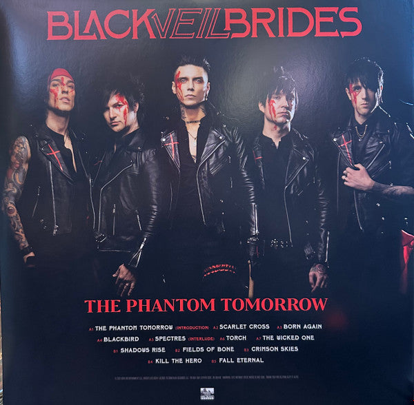 BLACK VEIL BRIDES : THE PHANTOM TOMORROW LTD LP 180G BLACK RED MOON PHASE VINYL