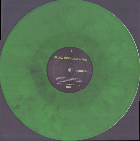 TYPE O NEGATIVE : SLOW DEEP AND HARD LTD 2LP 180G BLACK GREEN MARBLED VINYL