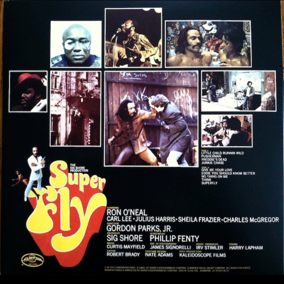 CURTIS MAYFIELD : SUPER FLY LP 180G DIE CUT SLEEVE
