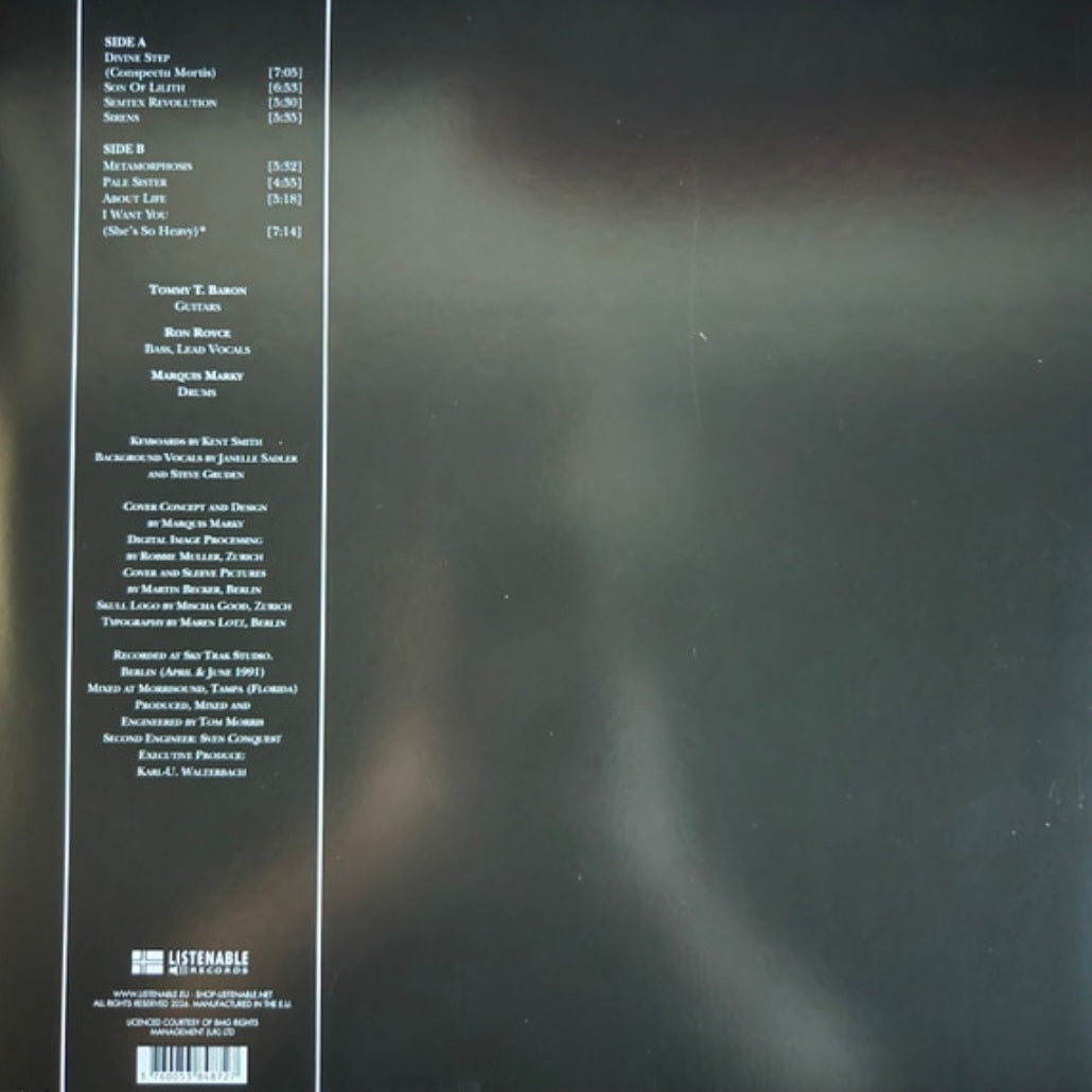 CORONER : MENTAL VORTEX LTD LP 180G BLUE MARBLED VINYL