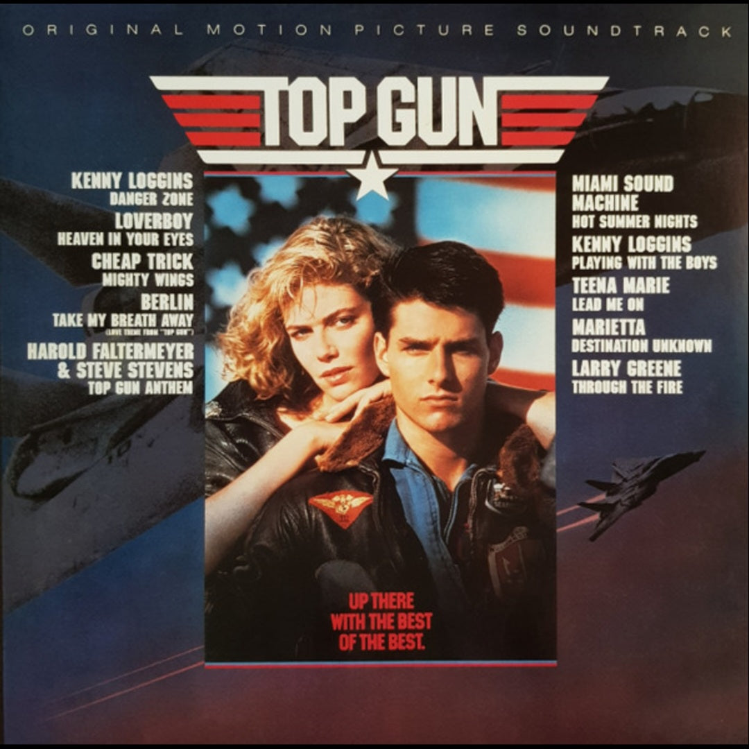 TOP GUN : ORIGINAL MOTION PICTURE SOUNDTRACK LP 180G