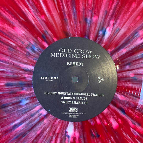OLD CROW MEDICINE SHOW : OLD CROW MEDICINE SHOW LTD 2LP 180G RED BLUE SPLATTER VINYL