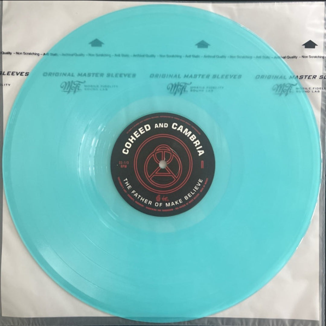 COHEED AND CAMBRIA : VAXIS III THE FATHER OF MAKE BELIEVE LTD 2LP 180G TRANSLUCENT LIGHT BLUE VINYL