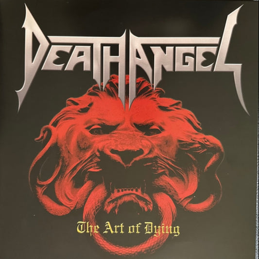 DEATH ANGEL : THE ART OF DYING LTD 2LP 180G TRANSPARENT YELLOW VINYL