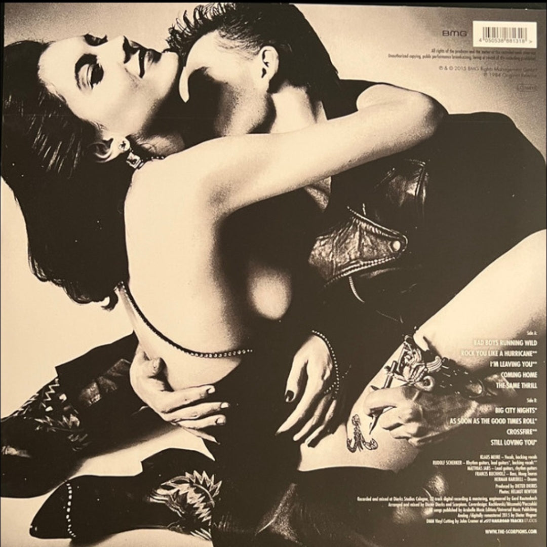 SCORPIONS : LOVE AT FIRST STING LTD LP 180G SILVER VINYL