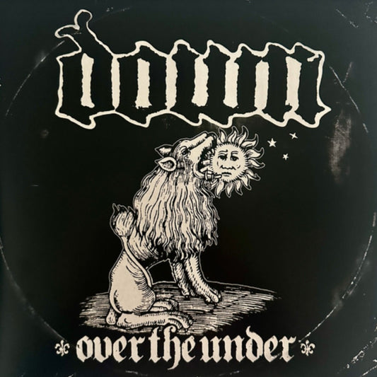 DOWN : OVER THE UNDER LTD 2LP 180G RED BLACK MARBLED VINYL