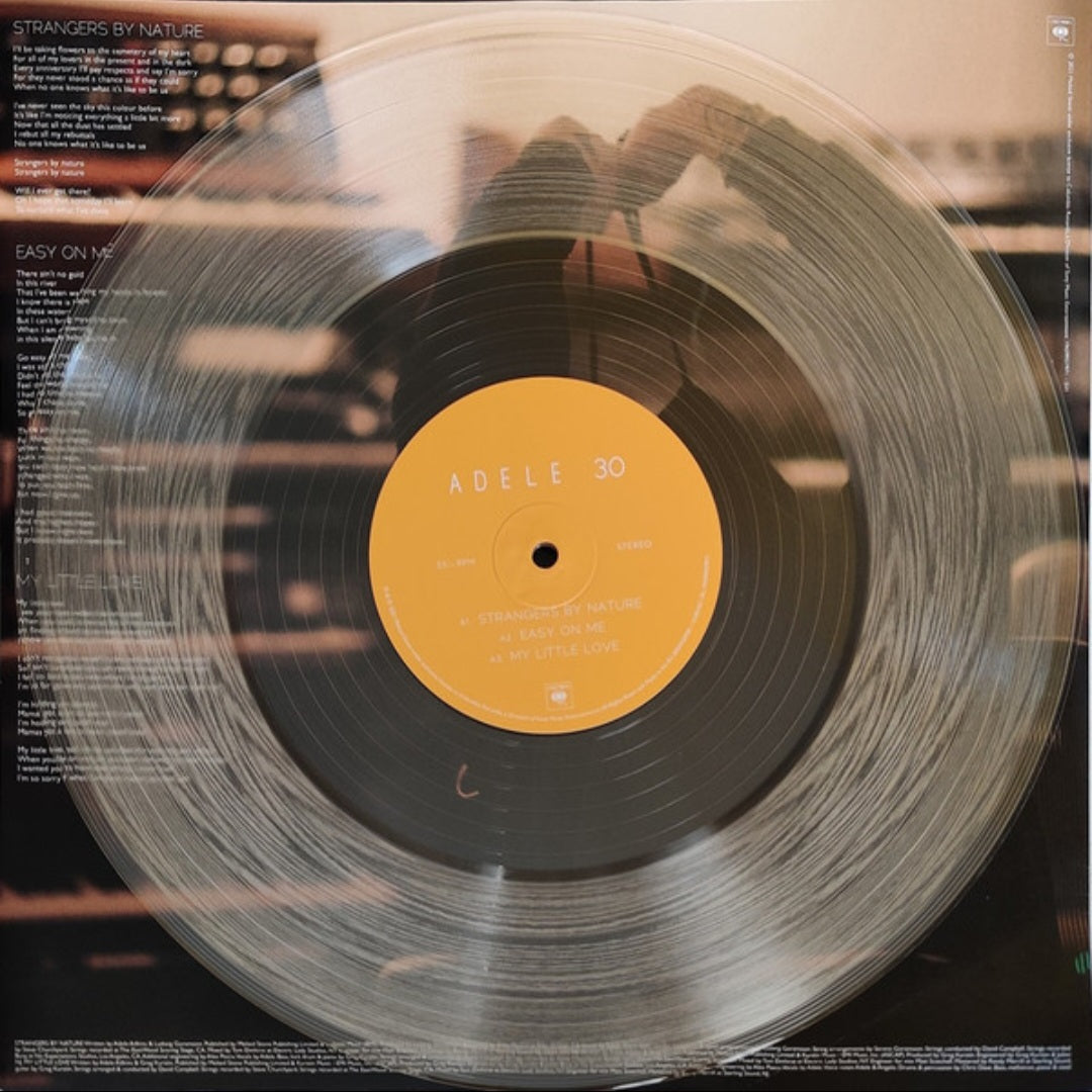 ADELE : 30 LTD 2LP 180G CLEAR VINYL