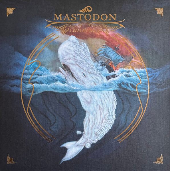 MASTODON : LEVIATHAN LTD DELUXE EDITION GREEN WHITE SPLATTER VINYL