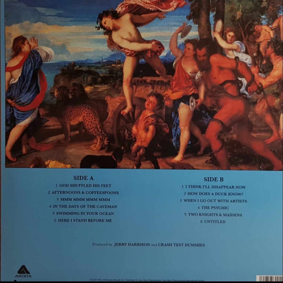 CRASH TEST DUMMIES : GOD SHUFFLED HIS FEET LP 180G