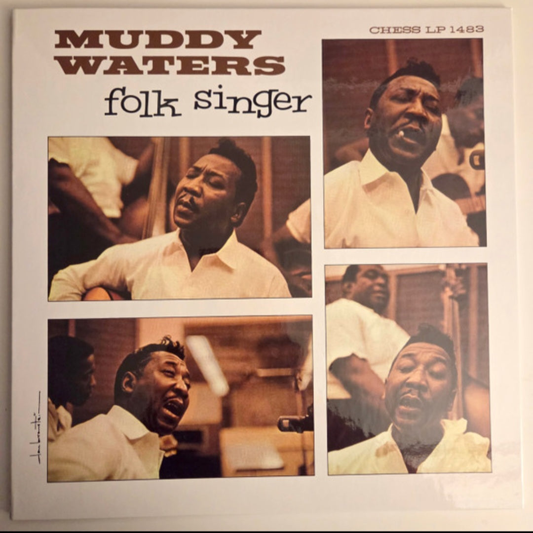 MUDDY WATERS : FOLK SINGER LTD LP 180G CHESS RECORDS 75TH ANNIVERSARY SERIES GATEFOLD SLEEVE