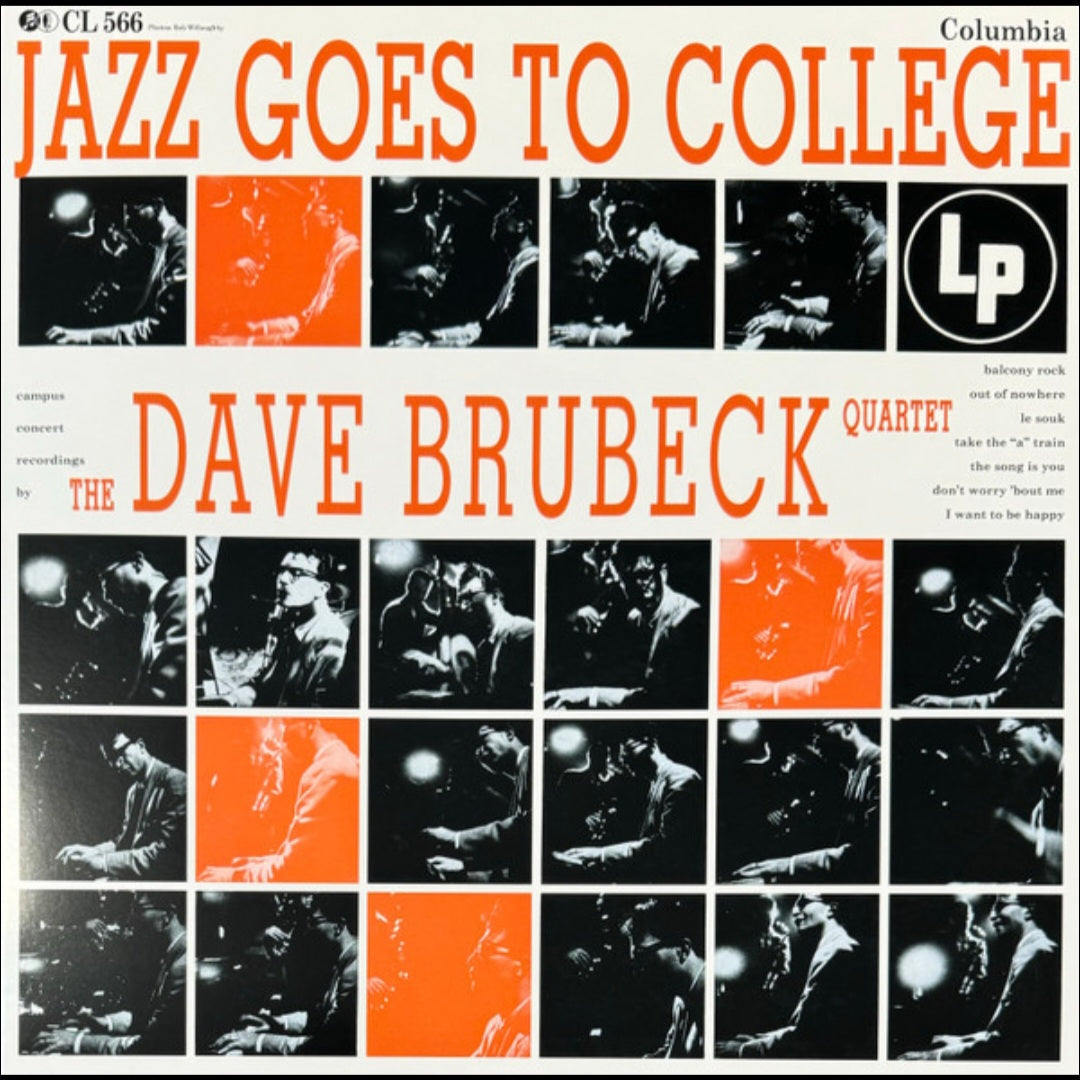 THE DAVE BRUBECK QUARTET : JAZZ GOES TO COLLEGE LP 180G