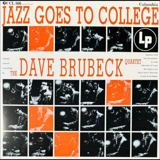 THE DAVE BRUBECK QUARTET : JAZZ GOES TO COLLEGE LP 180G