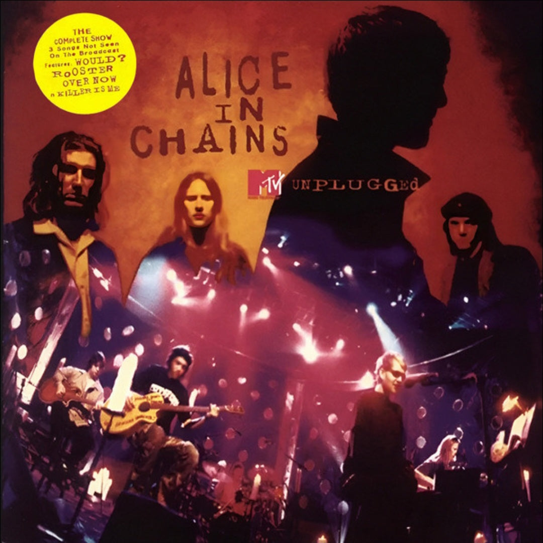 ALICE IN CHAINS : MTV UNPLUGGED LTD 2LP 180G ORANGE VINYL UNOFFICIAL