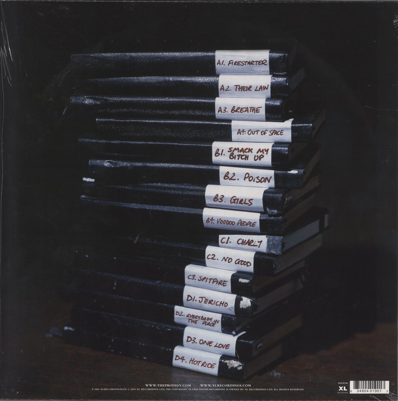 THE PRODIGY : THEIR LAW - THE SINGLES 2LP 180G